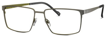 Das Bild zeigt die TItanflex Brille 822034 in Grau.